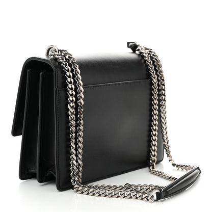 Saint Laurent Calfskin Medium Monogram Sunset Black 3 of 10