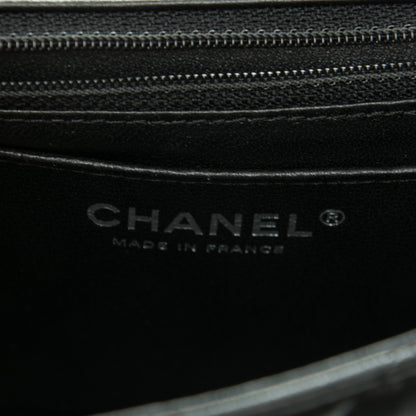 Chanel Lambskin Quilted Mini Square Flap Black 7 of 8