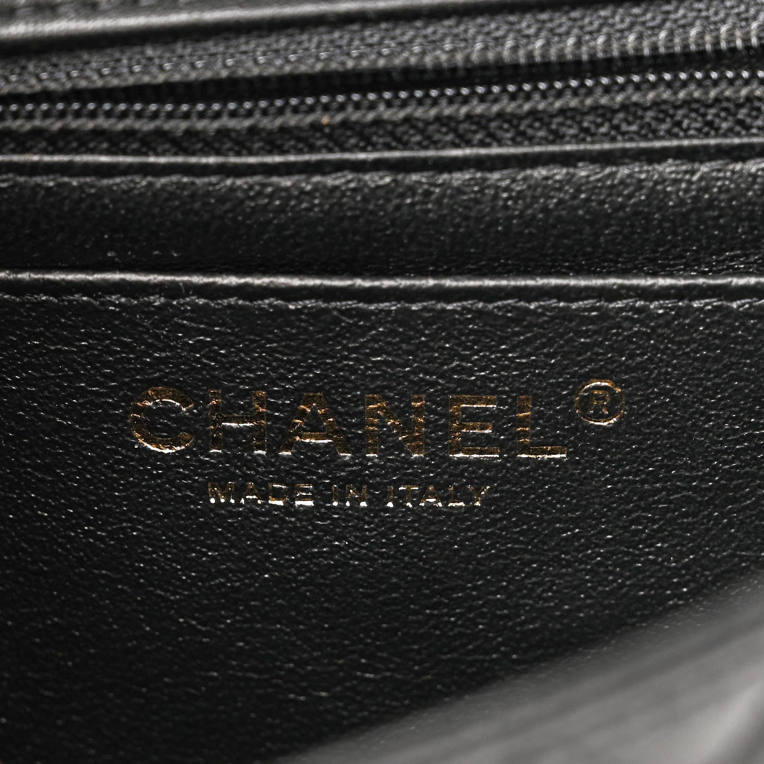Chanel Lambskin Quilted Mini Square Flap Black 6 of 11