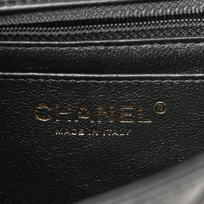 Chanel Lambskin Quilted Mini Square Flap Black 6 of 11