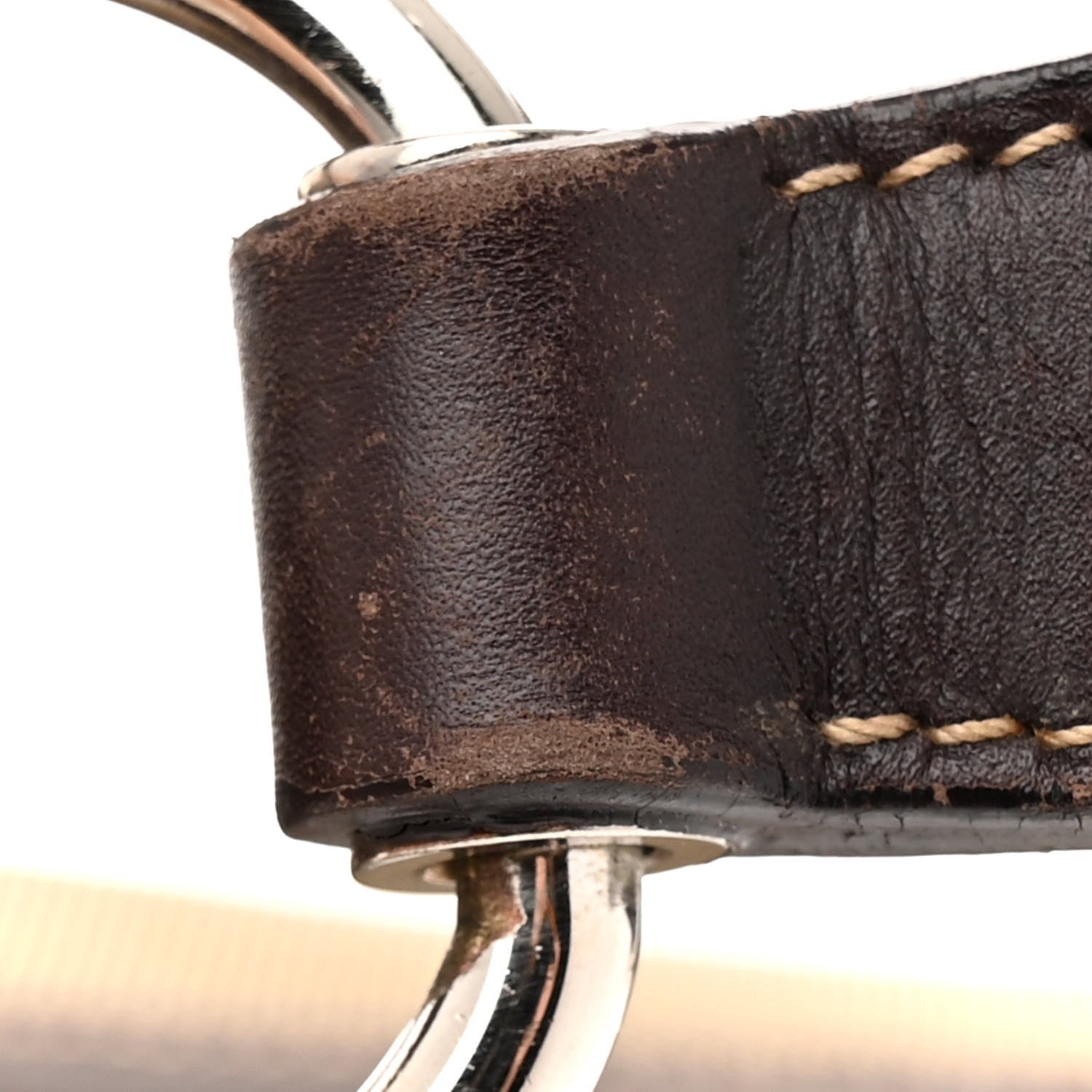 Prada Jacquard Logo Hobo Corda Bruciato 16 of 17