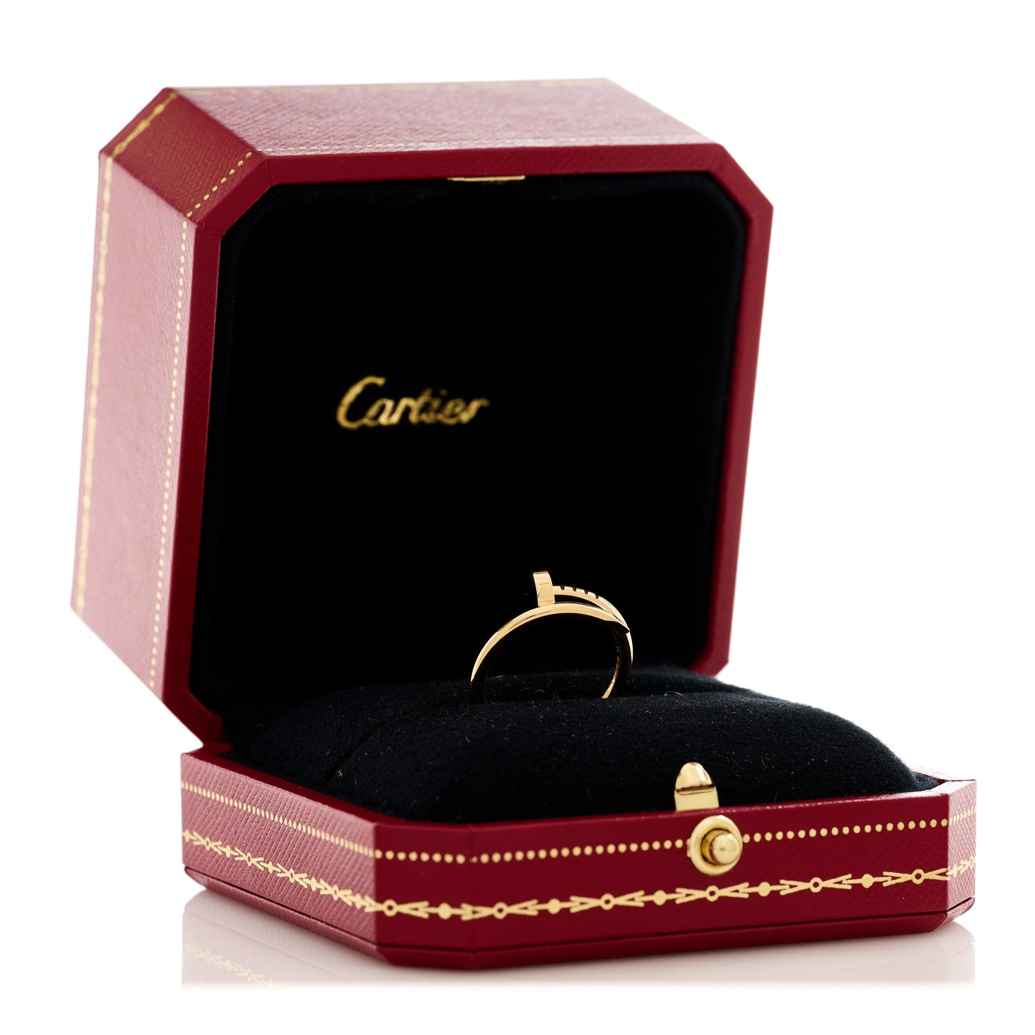 Cartier 18K Yellow Gold Small Juste Un Clou Ring 50 5.25 5 of 5
