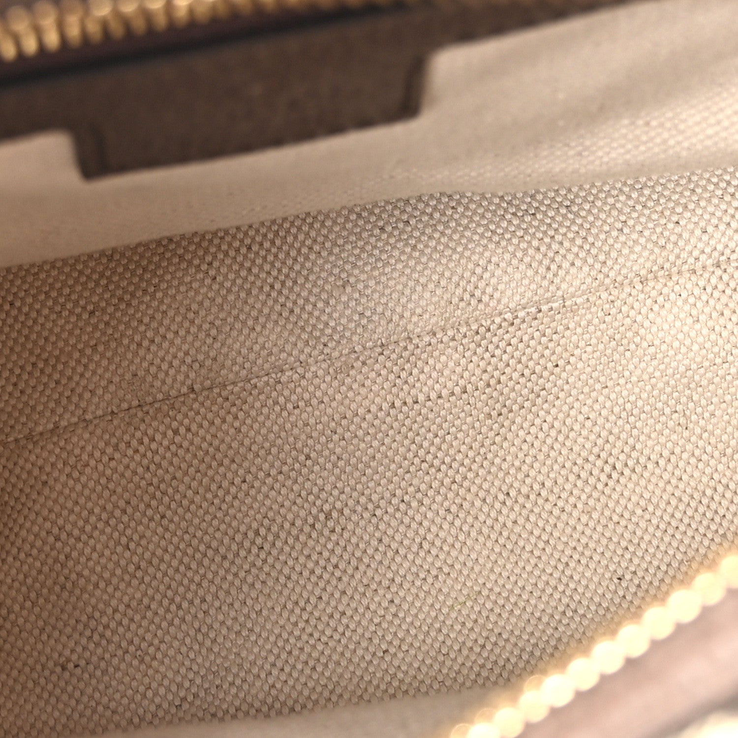 Gucci GG Supreme Monogram Textured Calfskin Web Super Mini Ophidia Shoulder Bag Beige Ebony New Acero 5 of 10