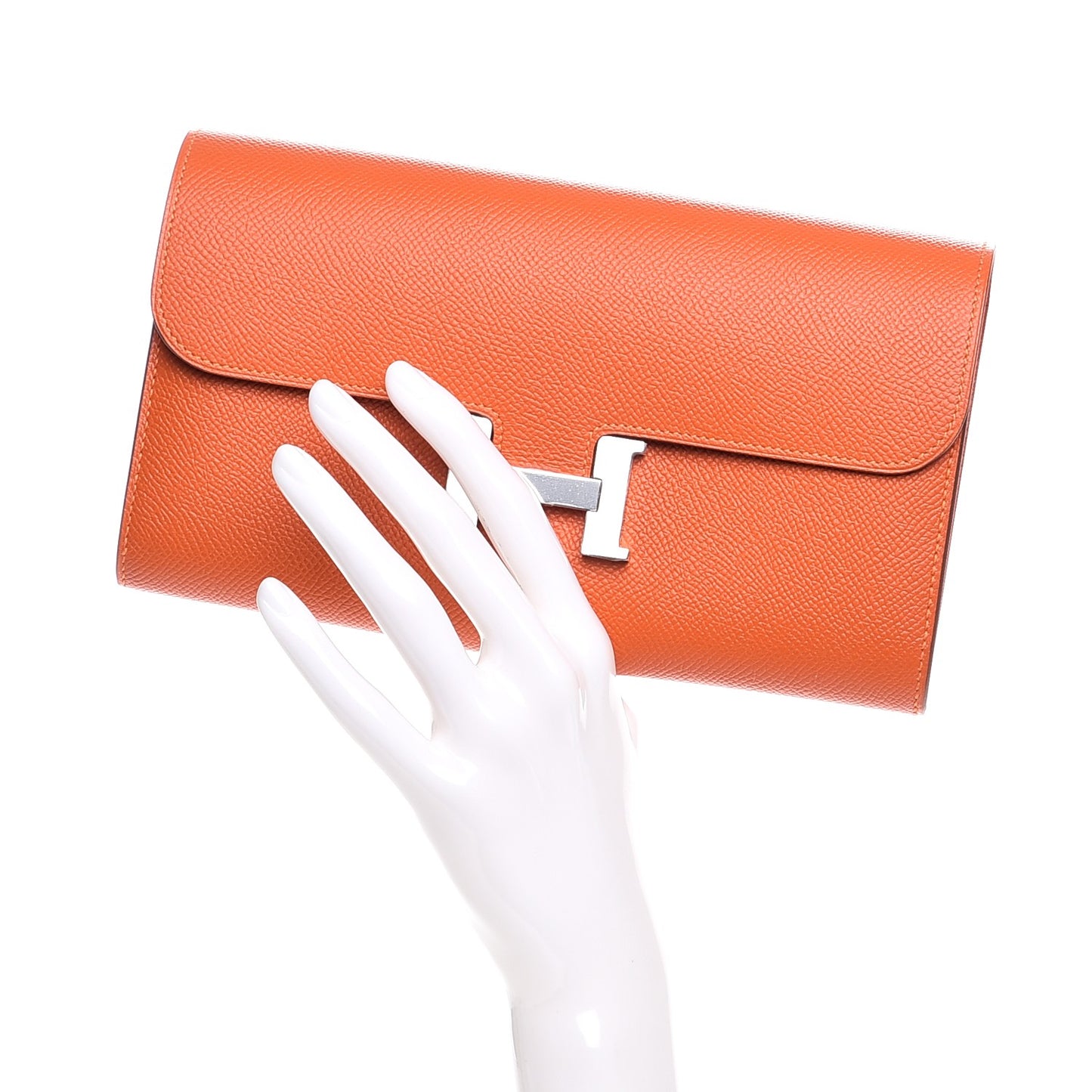 Epsom Constance Long Wallet Orange