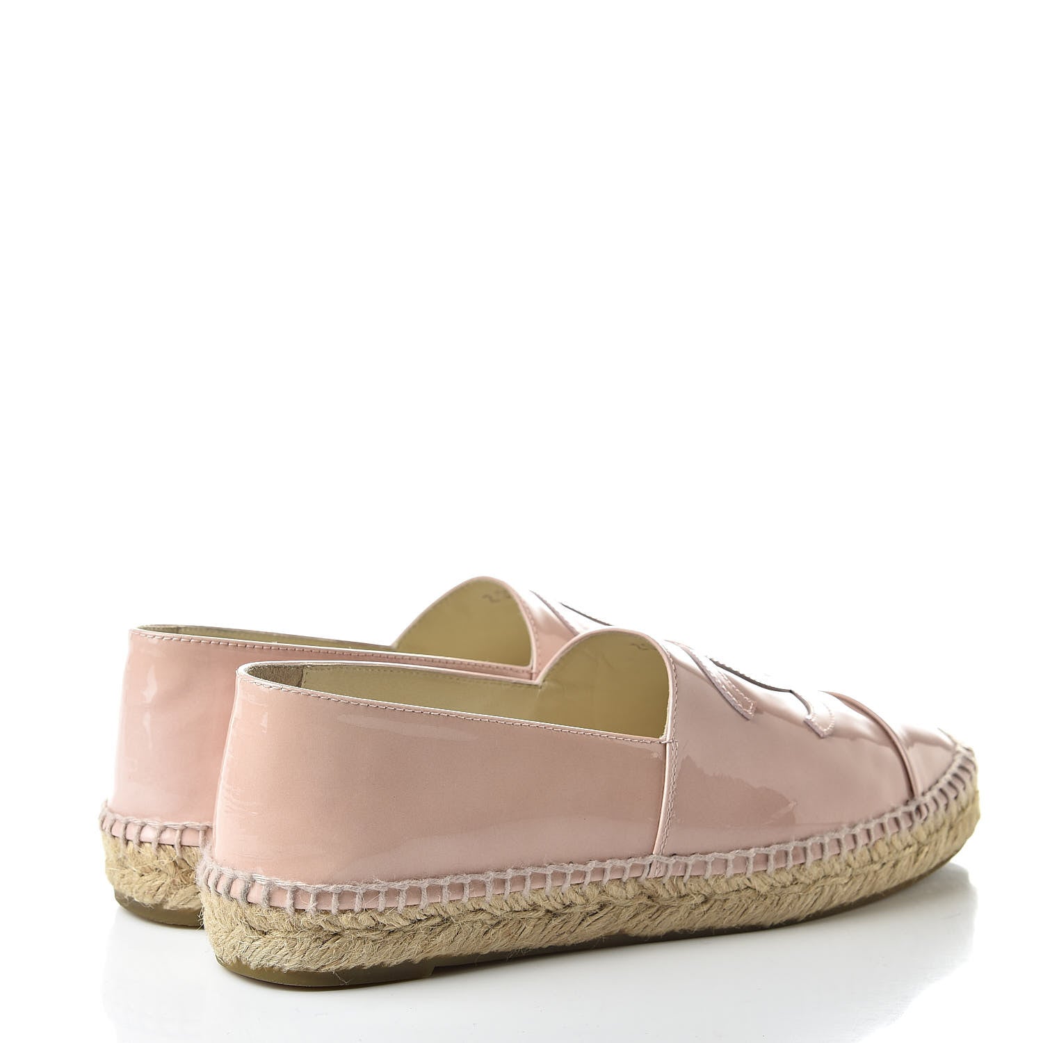 Chanel Patent CC Espadrilles 38 Pink 4 of 14