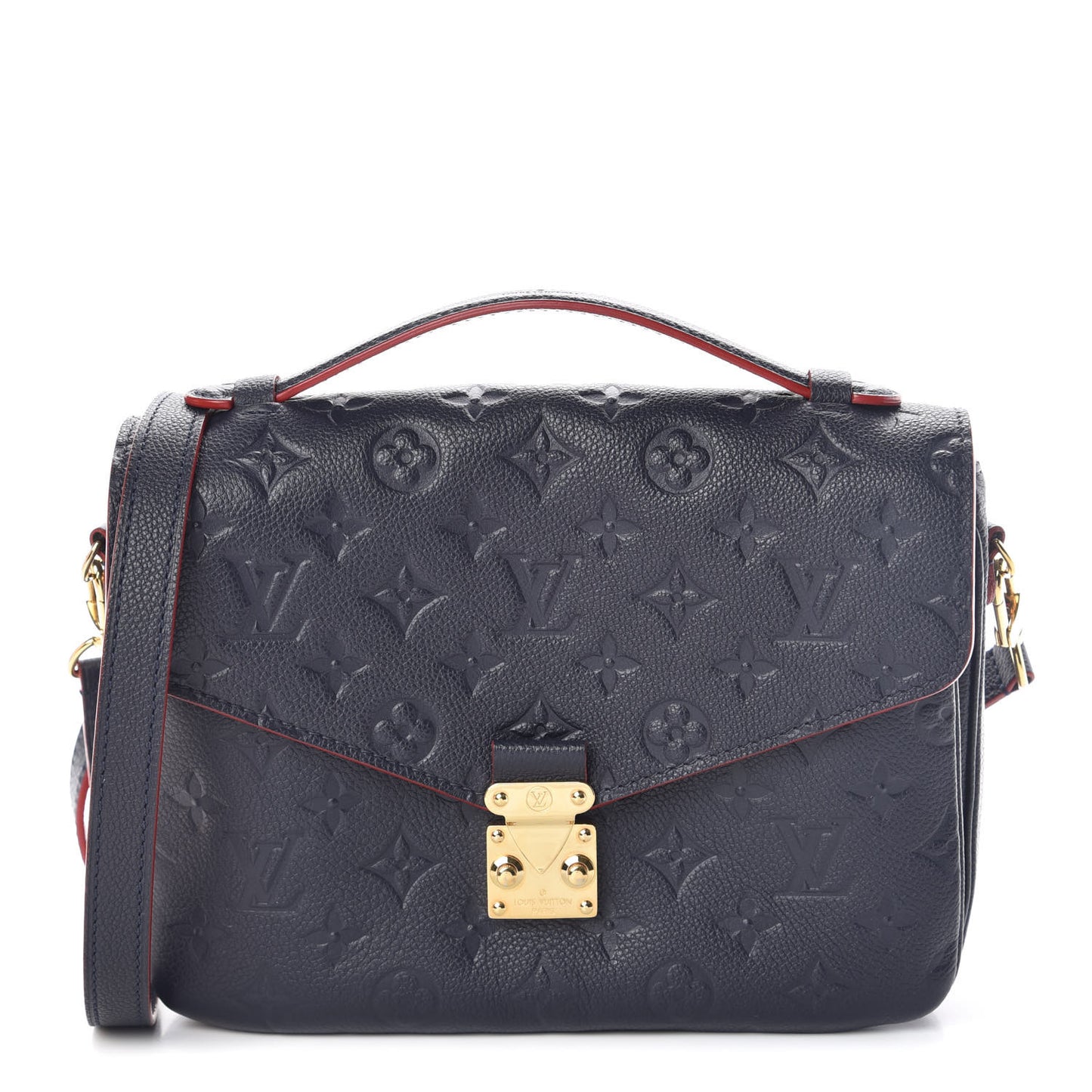 Empreinte Pochette Metis Marine Rouge