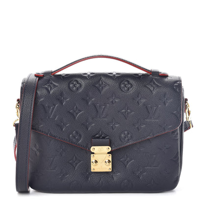 Louis Vuitton Empreinte Pochette Metis Marine Rouge 1 of 10