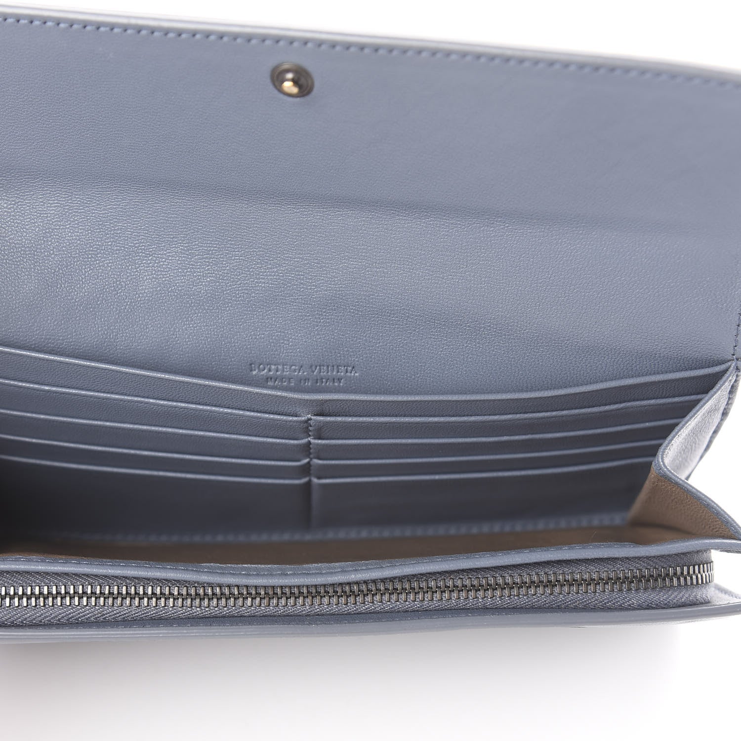 Bottega Veneta Nappa Intrecciato Continental Wallet Krim 4 of 6