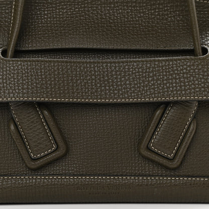 Bottega Veneta Grainy Calfskin Small Arco Kaki 9 of 12