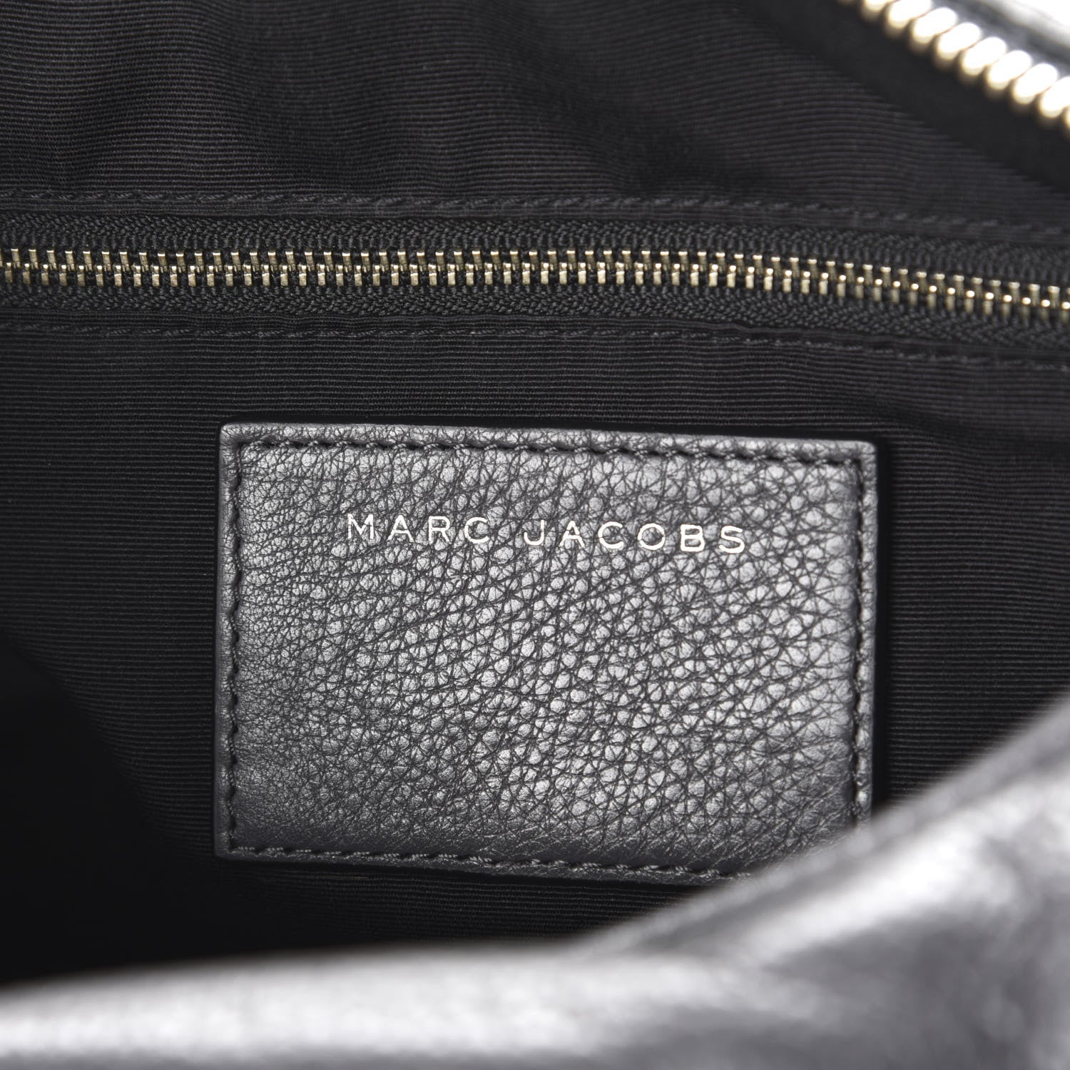 Marc Jacobs Calfskin Recruit Bauletto Satchel Tote Bag Grey 8 of 12
