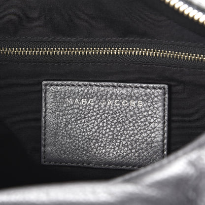 Marc Jacobs Calfskin Recruit Bauletto Satchel Tote Bag Grey 8 of 12