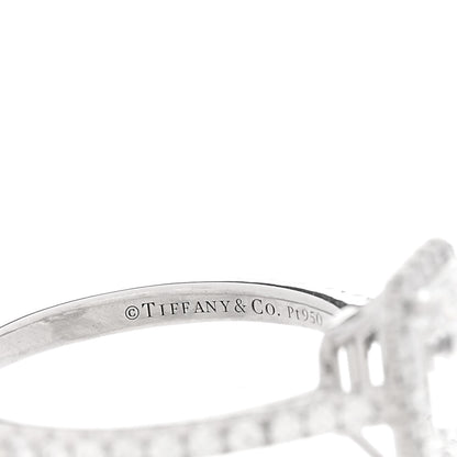 Tiffany Platinum Diamond 1.63ct Soleste Emerald Cut Ring 47 4 4 of 5