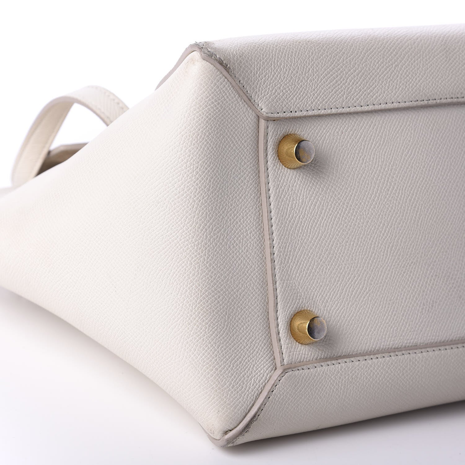 Celine Grained Calfskin Mini Belt Bag White 7 of 14
