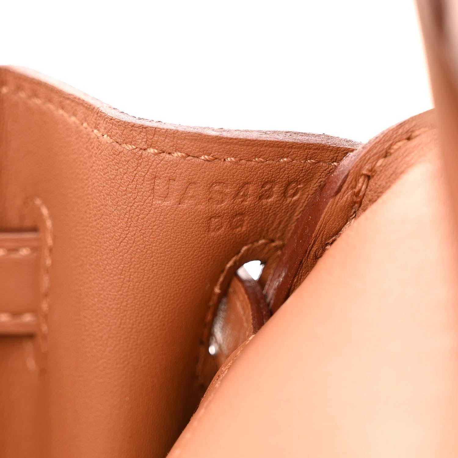 Hermes Veau Doblis Swift Grizzly Birkin 25 Gold 7 of 11