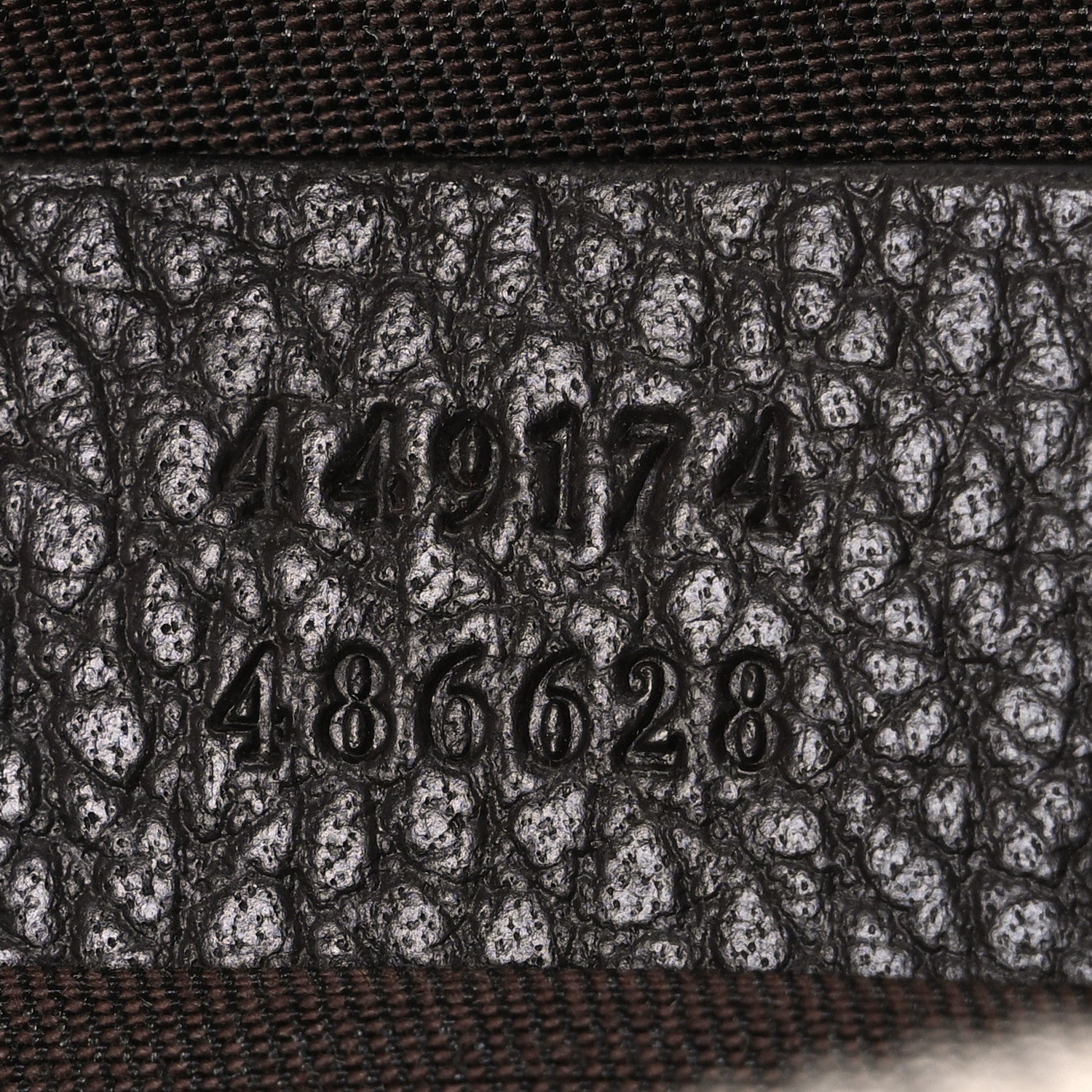 Gucci Monogram Belt Bag Dark Brown 6 of 9