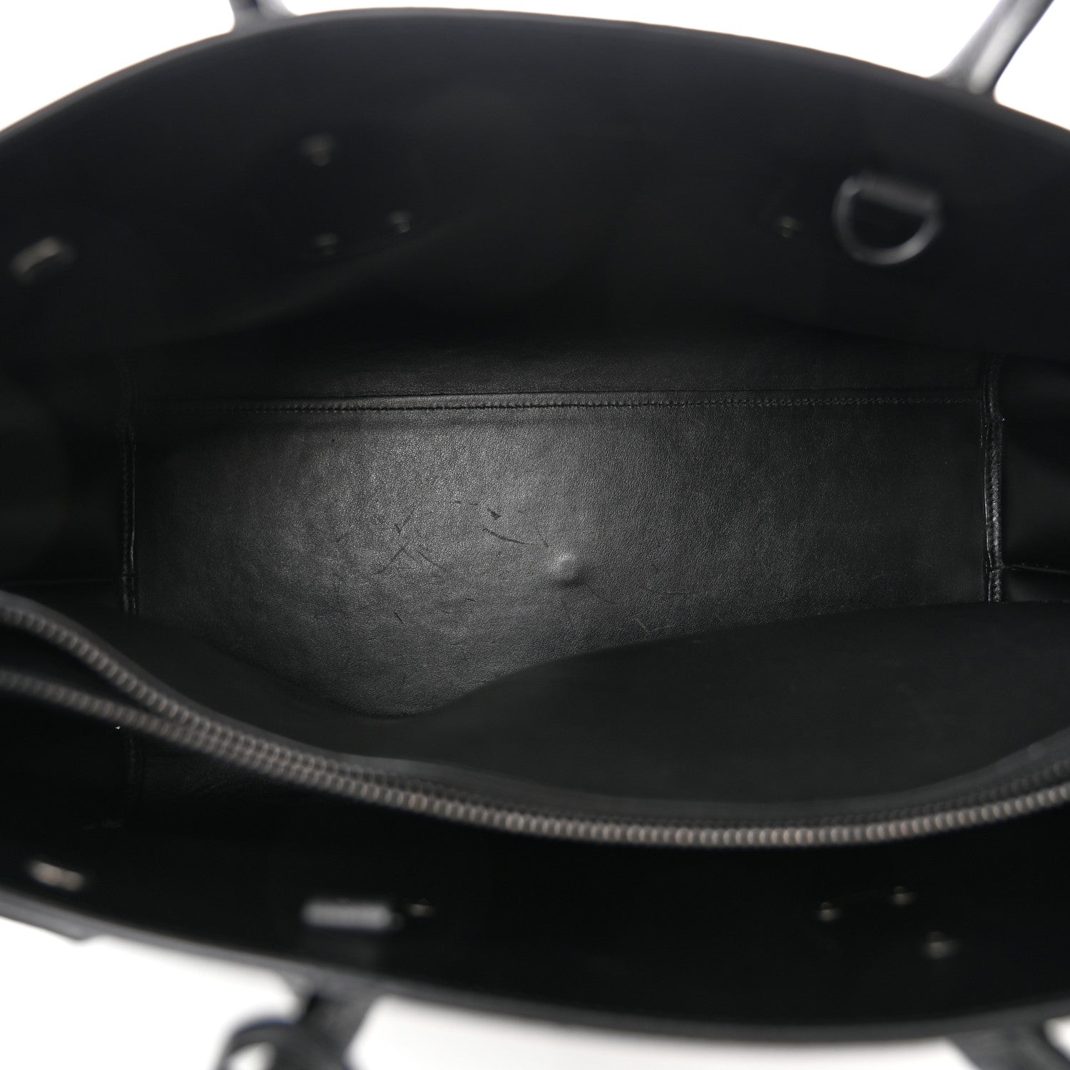 Saint Laurent Grained Calfskin Large Sac De Jour Carryall Black 5 of 9
