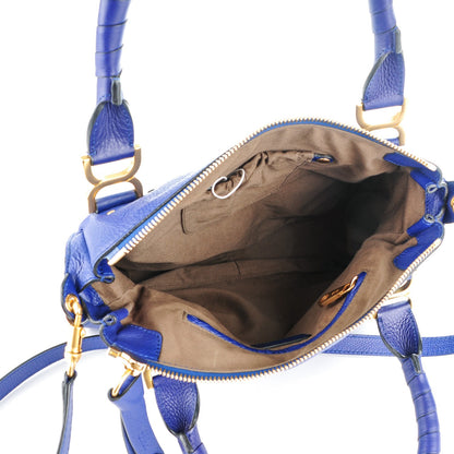 Chloe Calfskin Medium Marcie Satchel Sea Water 5 of 8