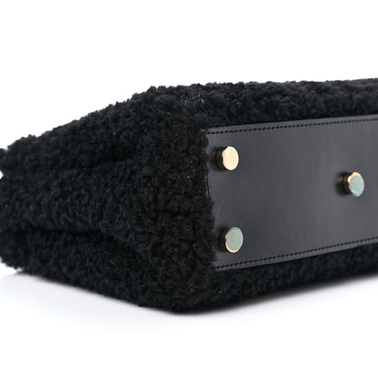 Saint Laurent Shearling Nano Sac De Jour Black 7 of 8