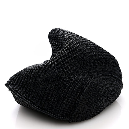 Khaite Raffia Medium Lotus Tote Black 4 of 9