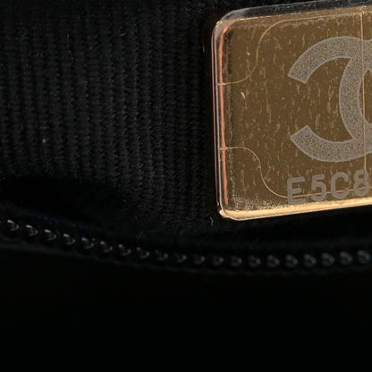 Chanel Shiny Aged Calfskin Quilted Nano Kelly Shopper Black 7 of 11