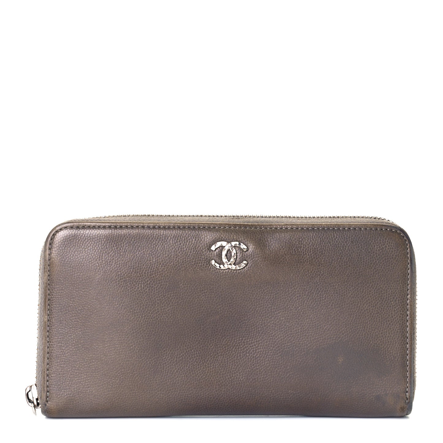 Caviar Large Sevruga Zip Around Wallet Lavender