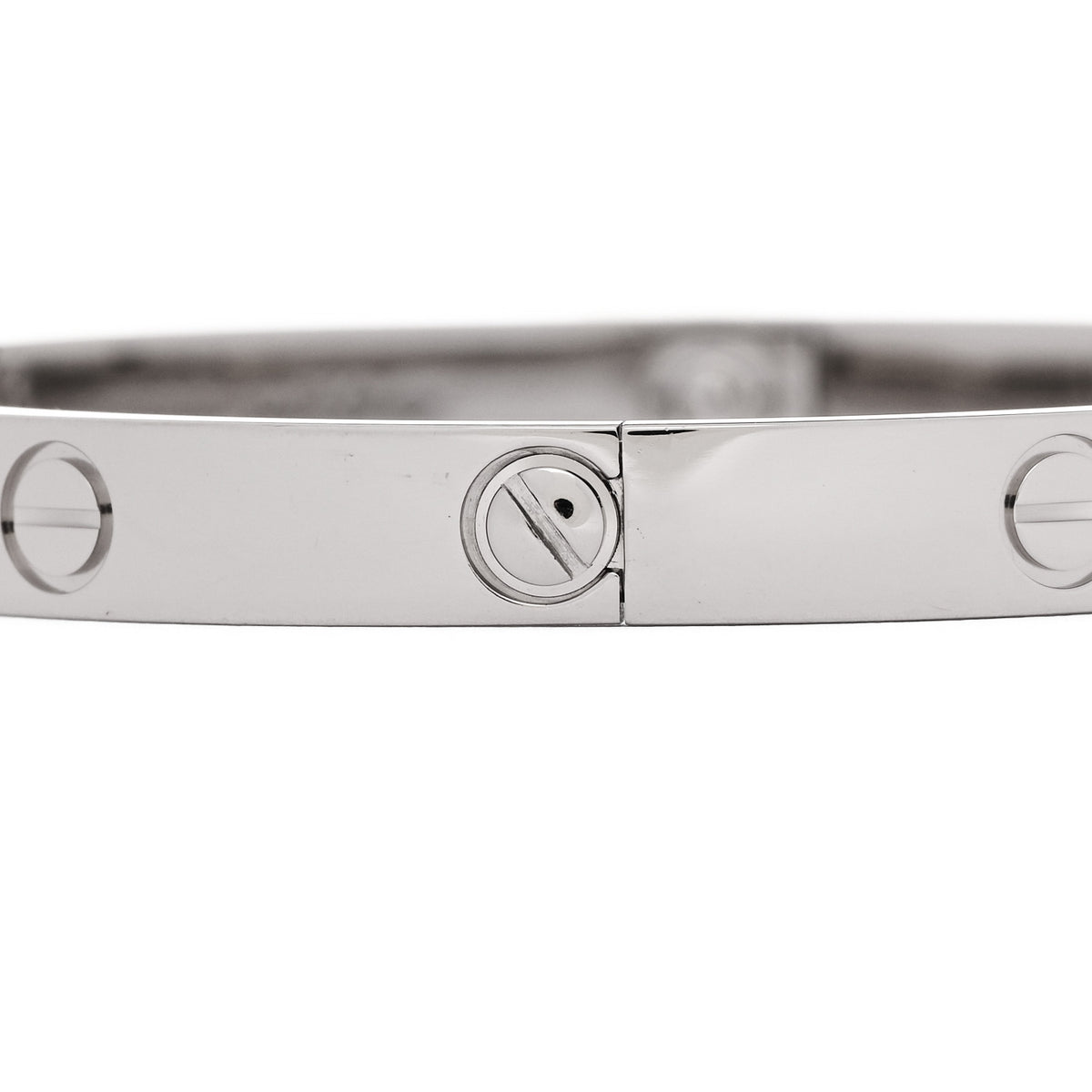 18K White Gold LOVE Bracelet 18