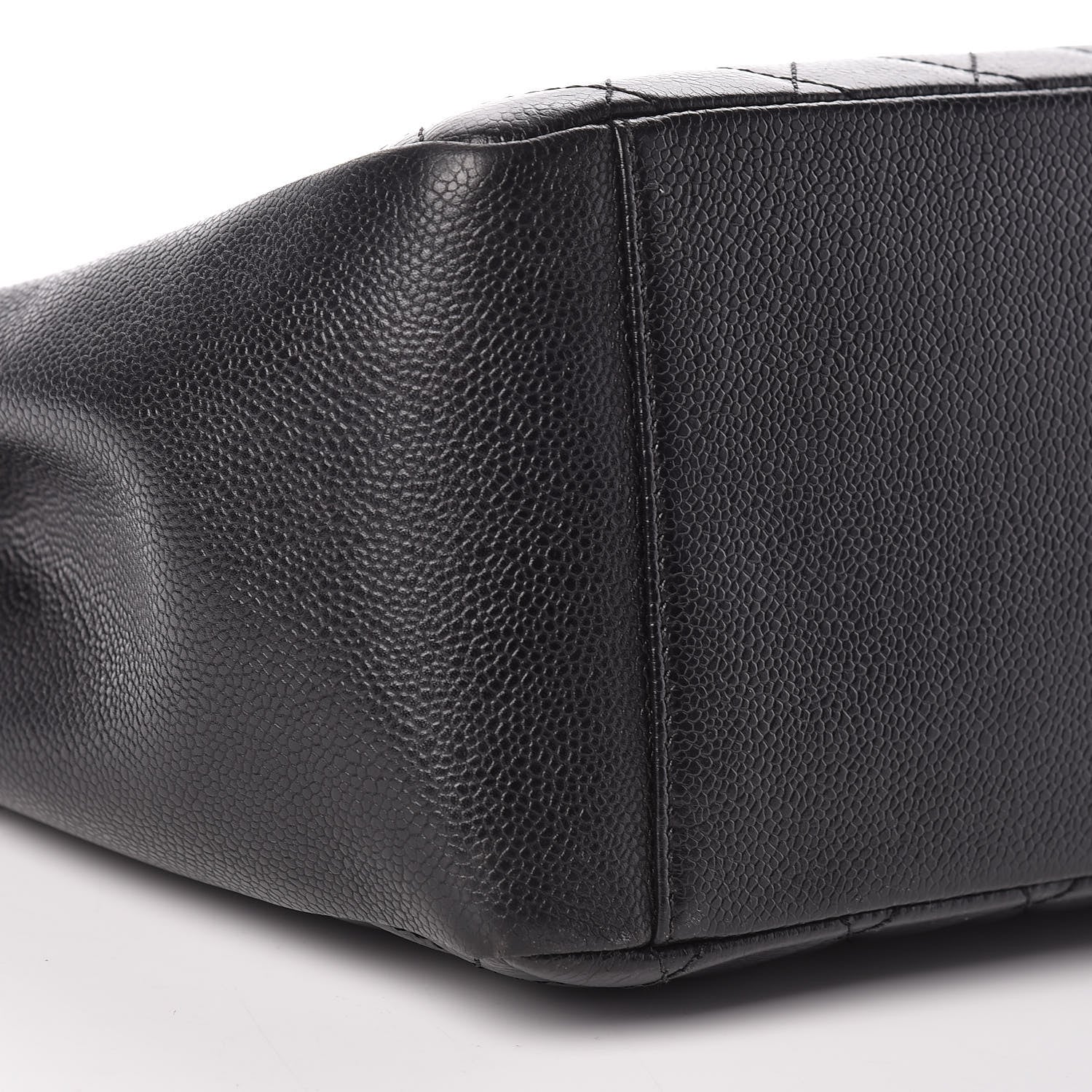 Chanel Caviar Quilted Grand Shopping Tote GST Black 8 of 9