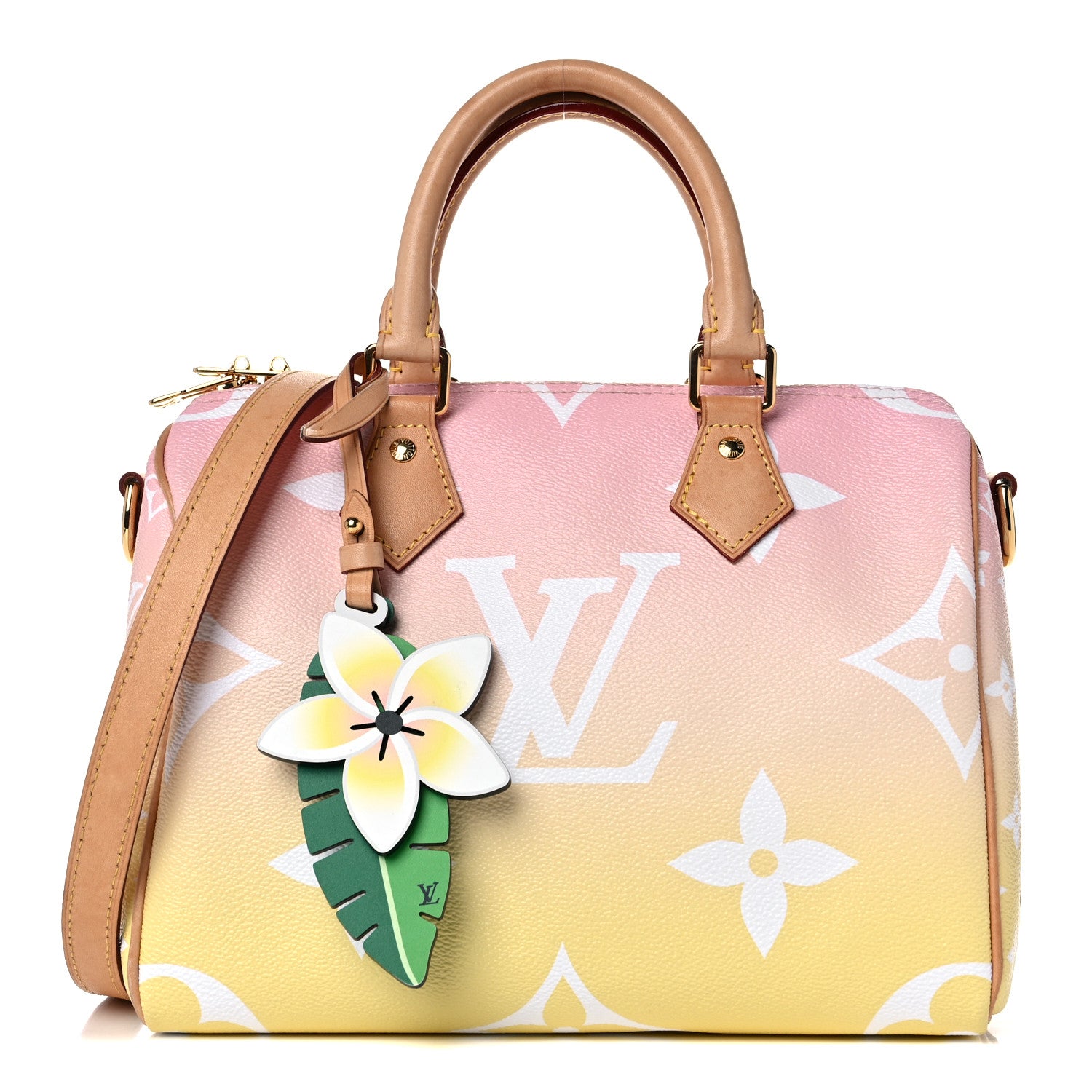Louis Vuitton Monogram Giant By The Pool Speedy Bandouliere 25 Light Pink 1 of 22