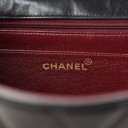Chanel Lambskin Quilted XL Jumbo Single Flap Black 9 of 12