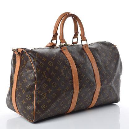 Louis Vuitton Monogram Keepall Bandouliere 45 2 of 14