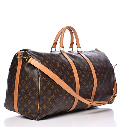 Louis Vuitton Monogram Keepall Bandouliere 55 3 of 19