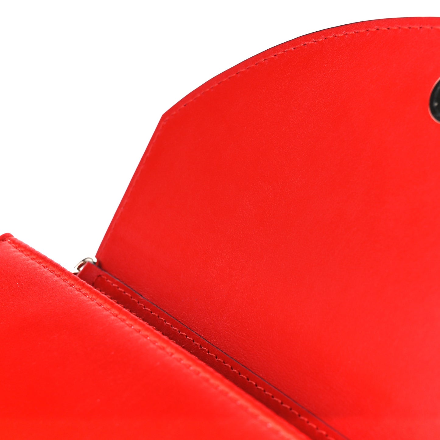 Satin Loubi54 Crossbody Clutch Red