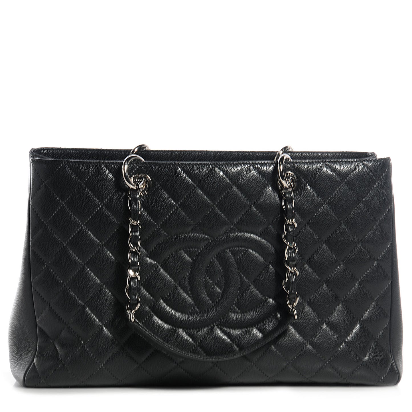 Caviar XL Grand Shopping Tote GST Black