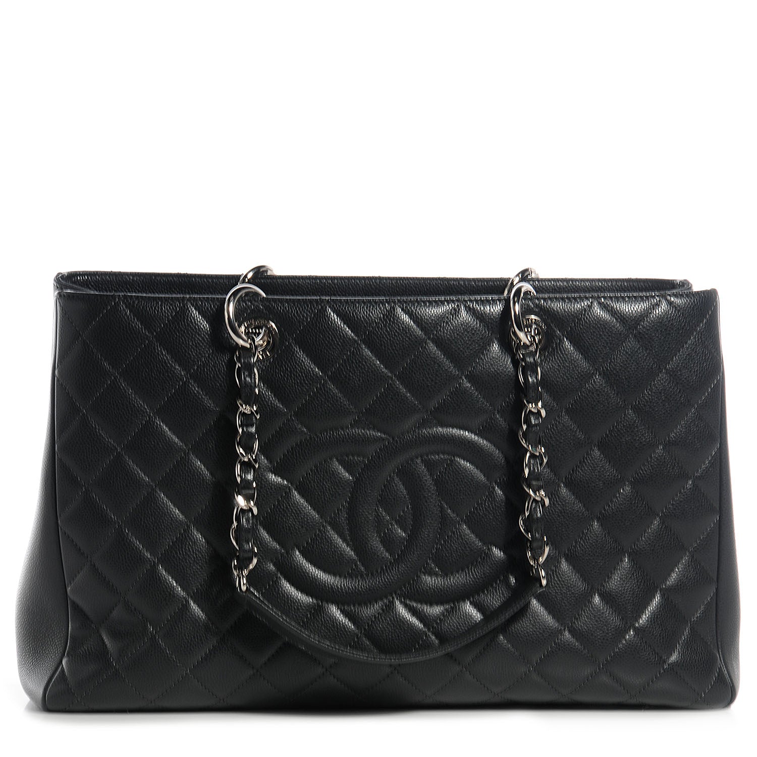 Chanel Caviar XL Grand Shopping Tote GST Black 1 of 7