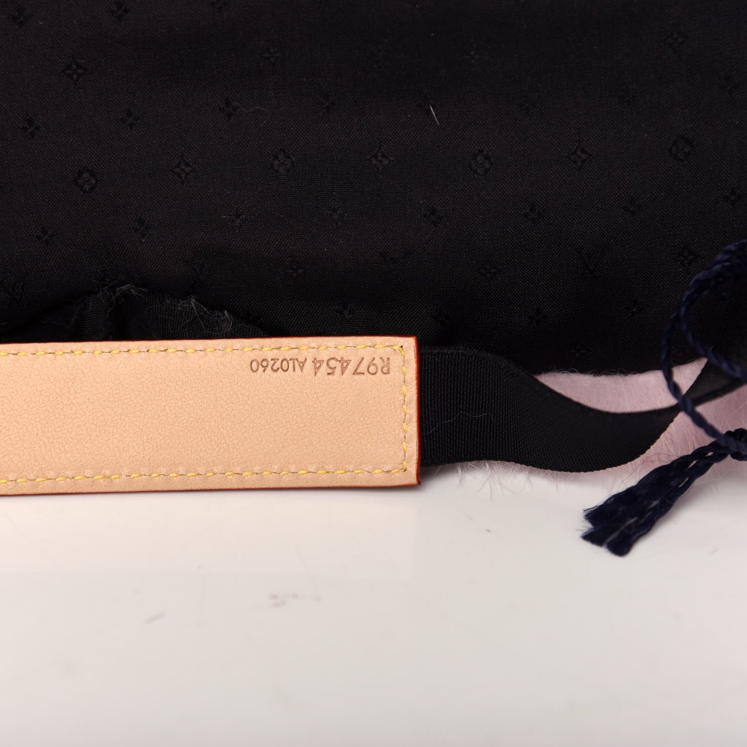 Louis Vuitton Monogram Mink Fur Sleep Mask Light Pink 4 of 5