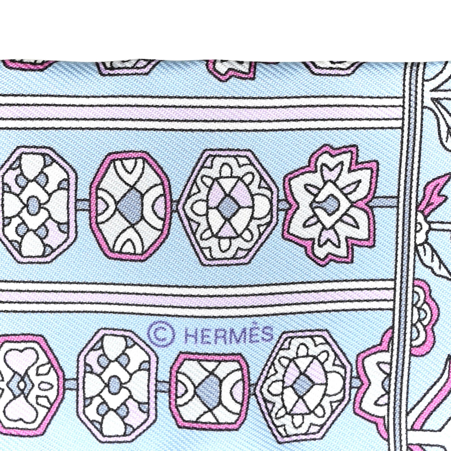 Silk Tapis Persans Twilly Rose Gris Bleuete Jaune Soufre