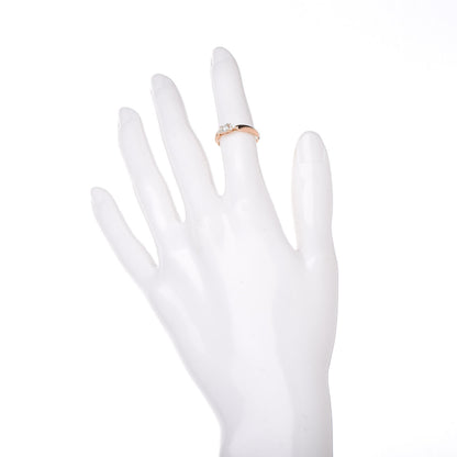 Tiffany 18K Rose Gold Diamond Harmony with Side Stones Ring 48 4.5 2 of 4