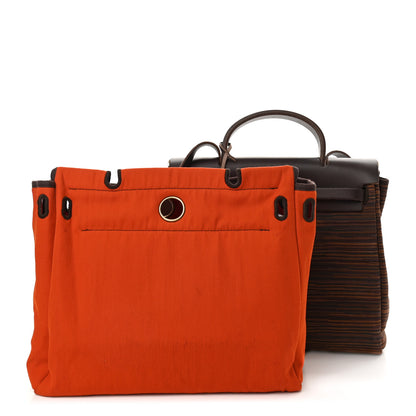 Hermes Vache Hunter Vibrato Herbag 30 PM Ebene 1 of 10