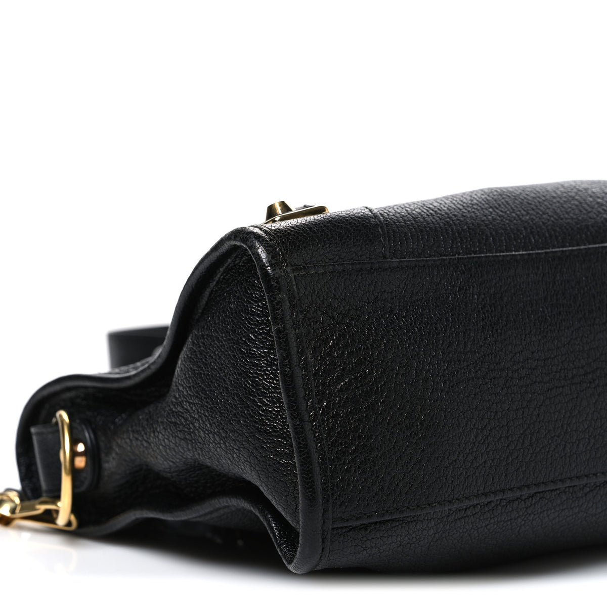 Balenciaga Chevre Gold Metallic Edge Hardware S City Black 10 of 11