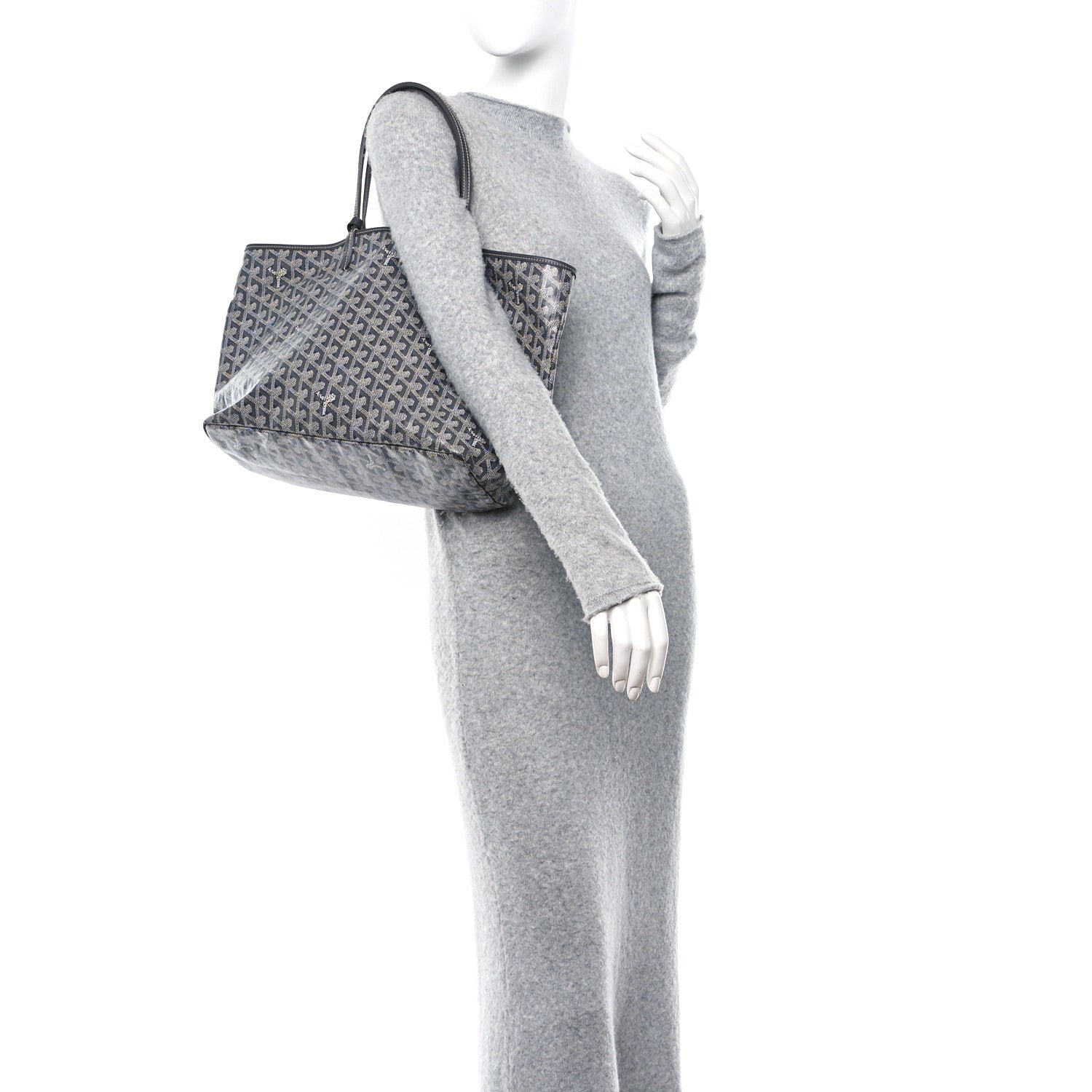Goyard Goyardine Saint Louis PM Grey 2 of 11