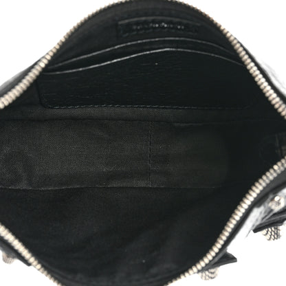 Balenciaga Agneau Arena Le Cagole Mini Purse With Chain Black 5 of 9