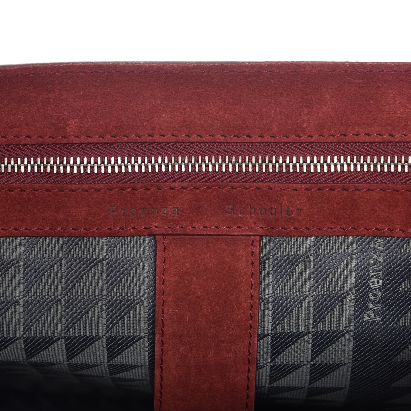 Suede Medium PS1 Satchel Midnight Plum