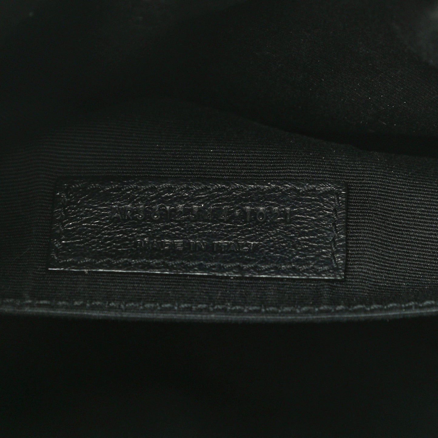 Calfskin Matelasse Monogram Lou Camera Bag Black
