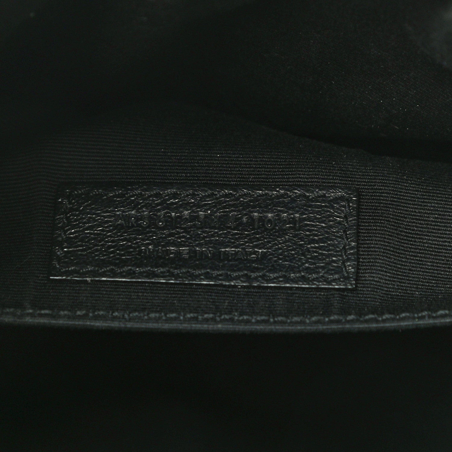 Saint Laurent Calfskin Matelasse Monogram Lou Camera Bag Black 7 of 10