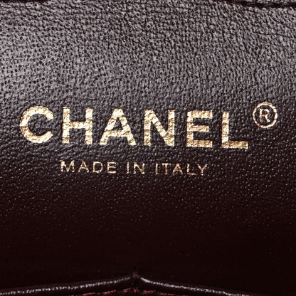 Chanel Lambskin Quilted Jumbo Double Flap Black 6 of 9