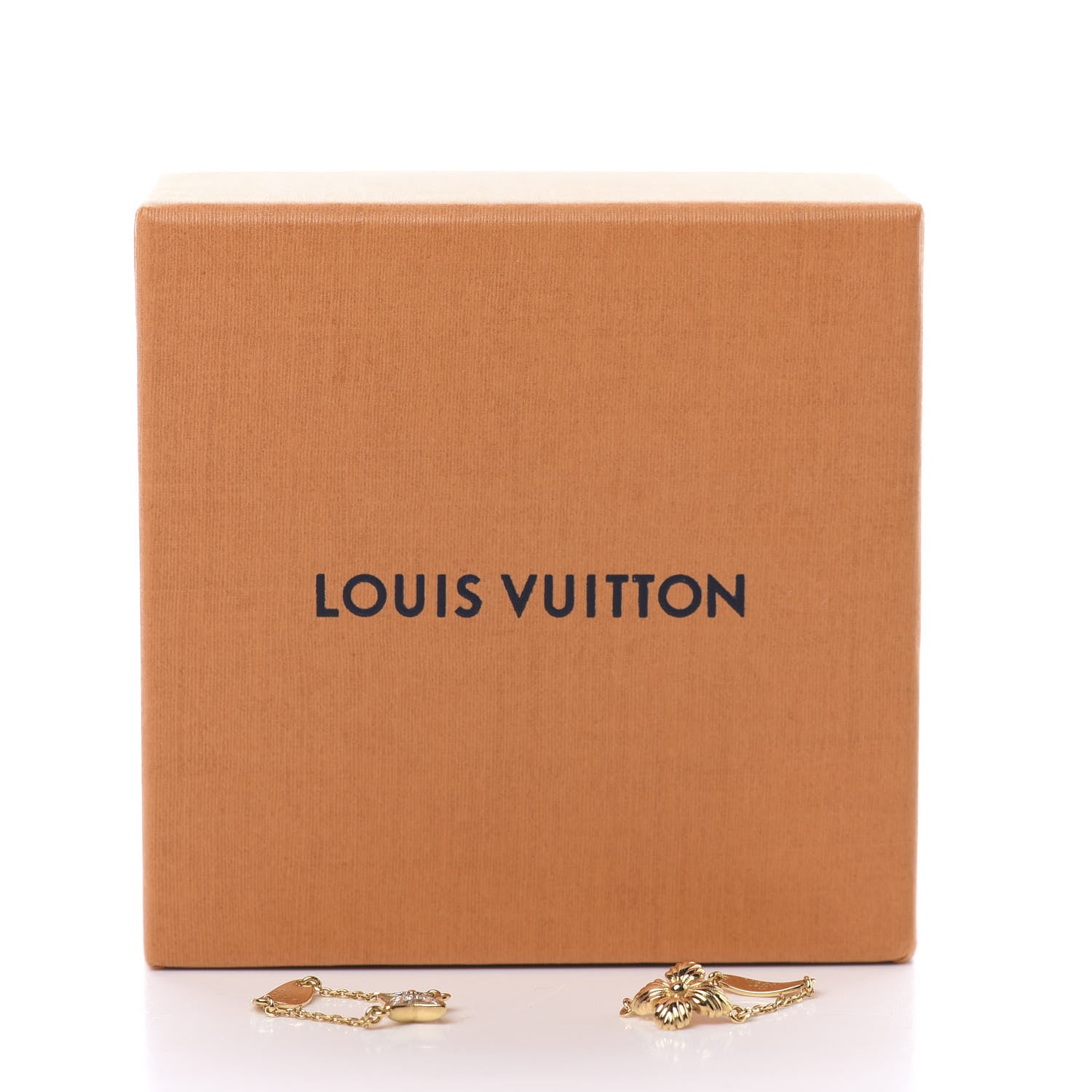 Louis Vuitton Crystal Blooming Strass Ring Set M Gold 9 of 9
