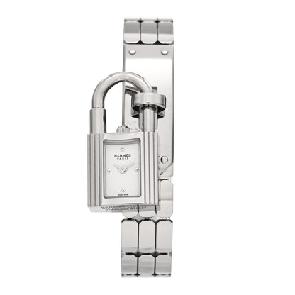 Hermes Stainless Steel 16mm Kelly Quartz Watch 1 of 5