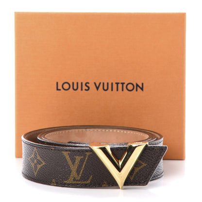 Louis Vuitton Monogram Essential V Belt 85 34 8 of 9