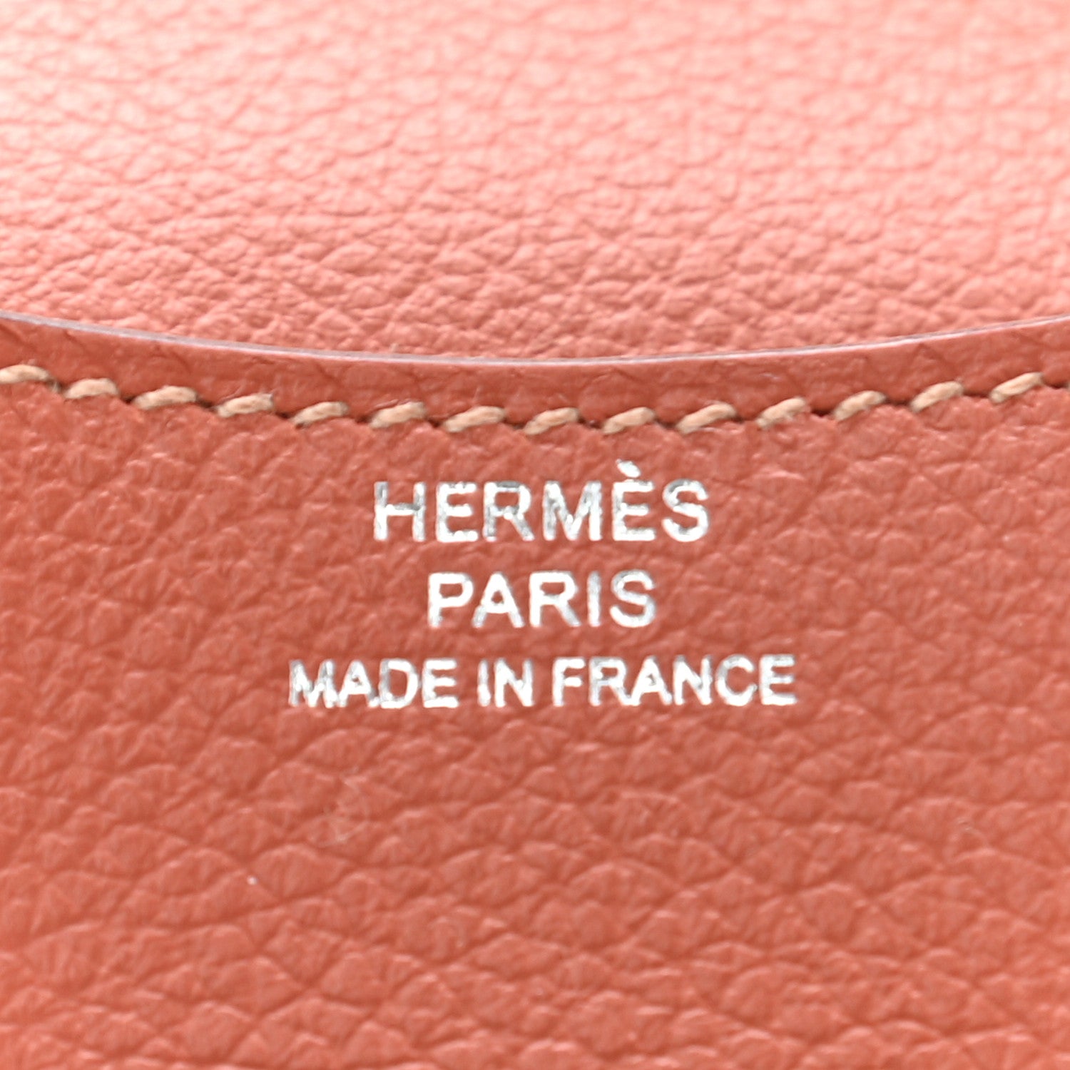 Hermes Evercolor Bi-Color Constance Slim Wallet Blush Bleu Frida 6 of 8