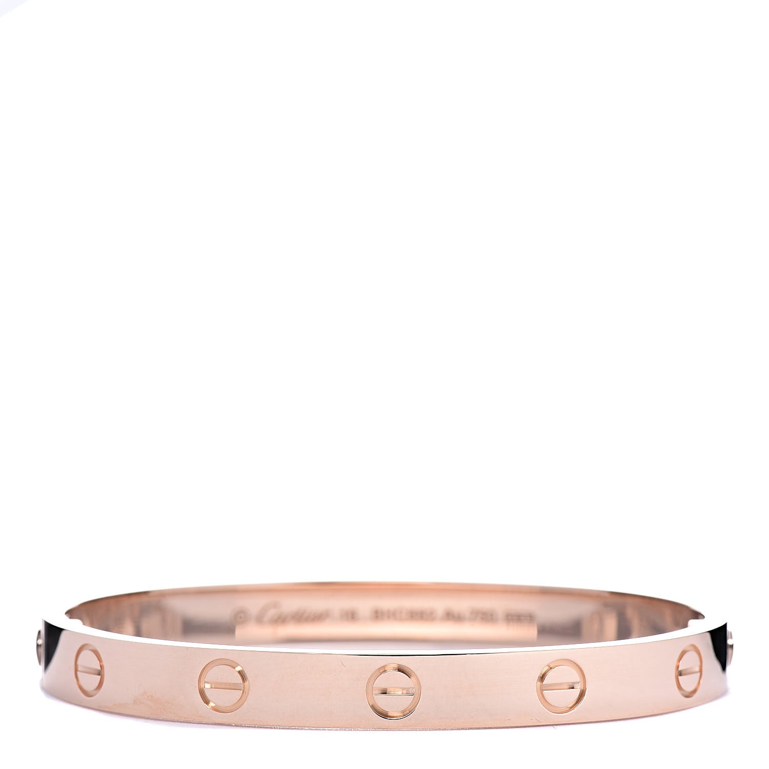Cartier 18K Pink Gold LOVE Bracelet 16 1 of 7
